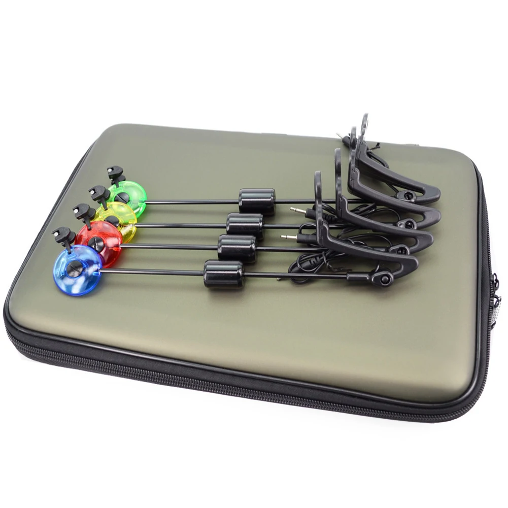 

Illuminated Tackle Indicator Tools Bite Alarm Led Fishing Swinger Set Accessories Electric Outdoor Sports Carp Drop Off Sea Pole