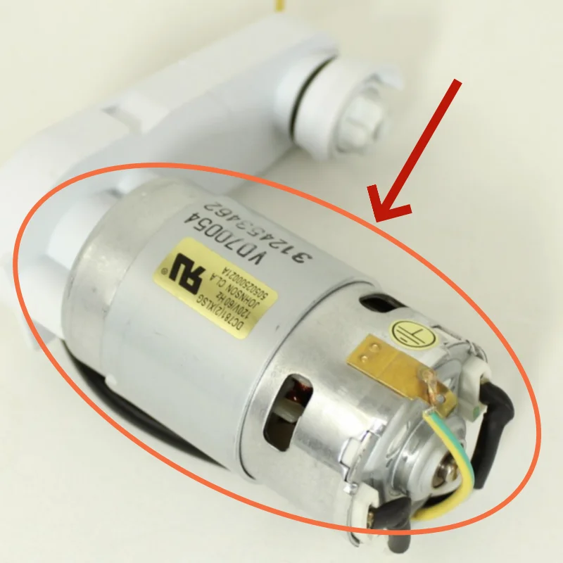 Двигатель с рулонной щеткой для двигателя Bissell Crosswave DC781(2) XLSG 120 В/60 Гц