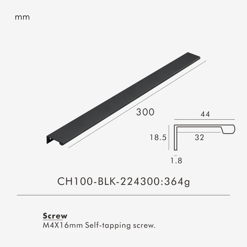 

Ручка для шкафа Nurlin бронзовая латунь