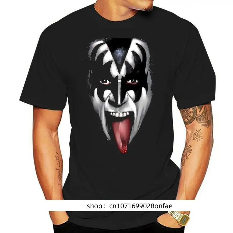 

Kaus Mode Pria Wanita Kaus Punk Rock Band Kiss Kaus Atasan Hip Hop Anak Laki-laki Pakaian Anak Laki-laki Perempuan