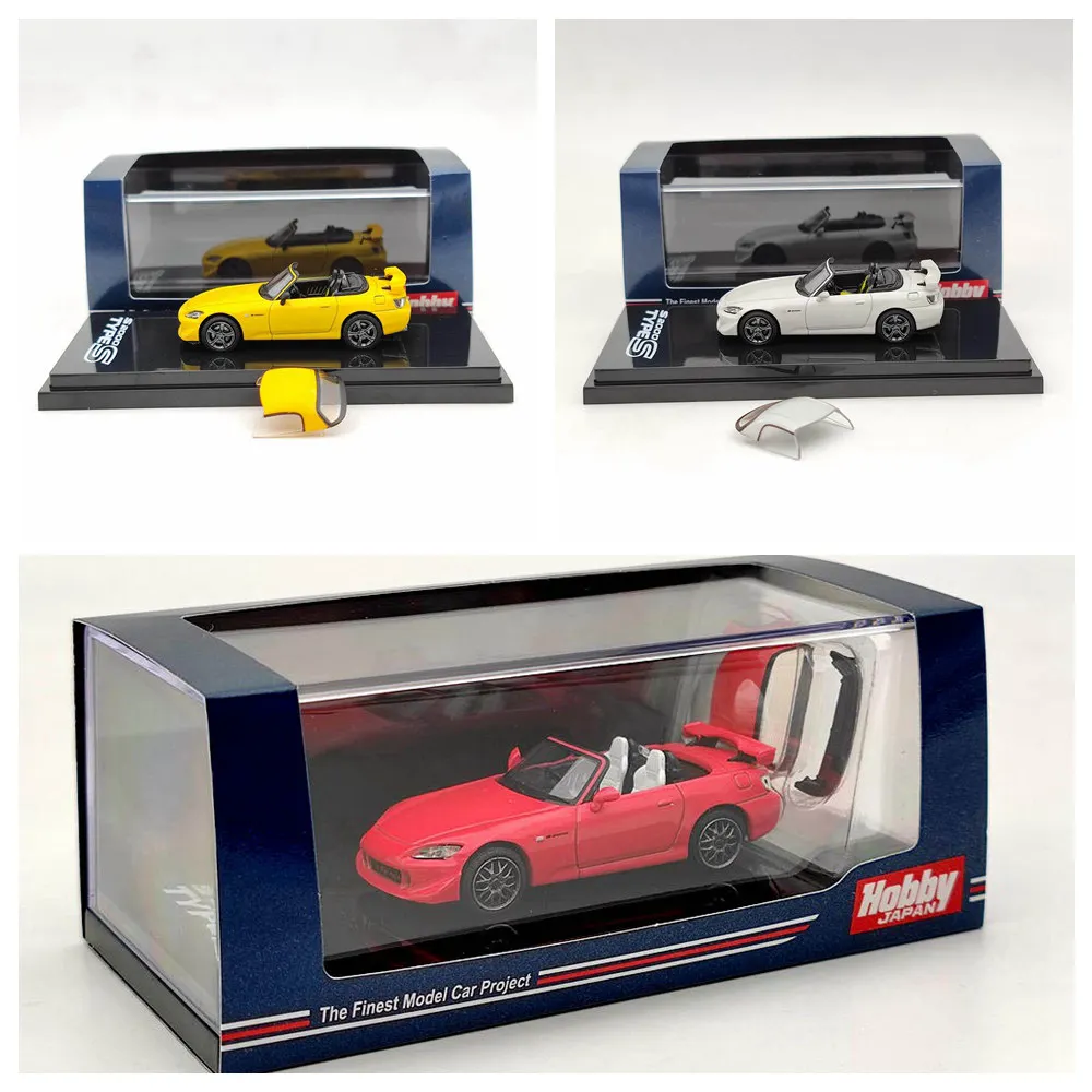 Hobby Japan 1/64 для S2000 Type S (AP2) Convertible Cstomized HJ 641020 Литая под давлением модель автомобиля