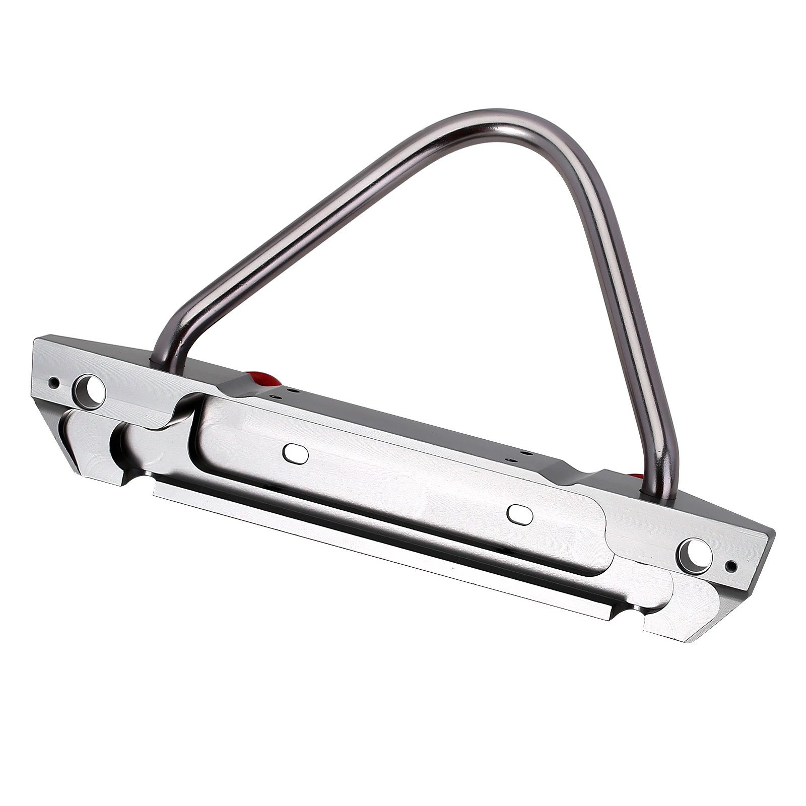 1 шт. передний бампер с светодиодный подсветкой CNC алюминий для радиоуправляемого