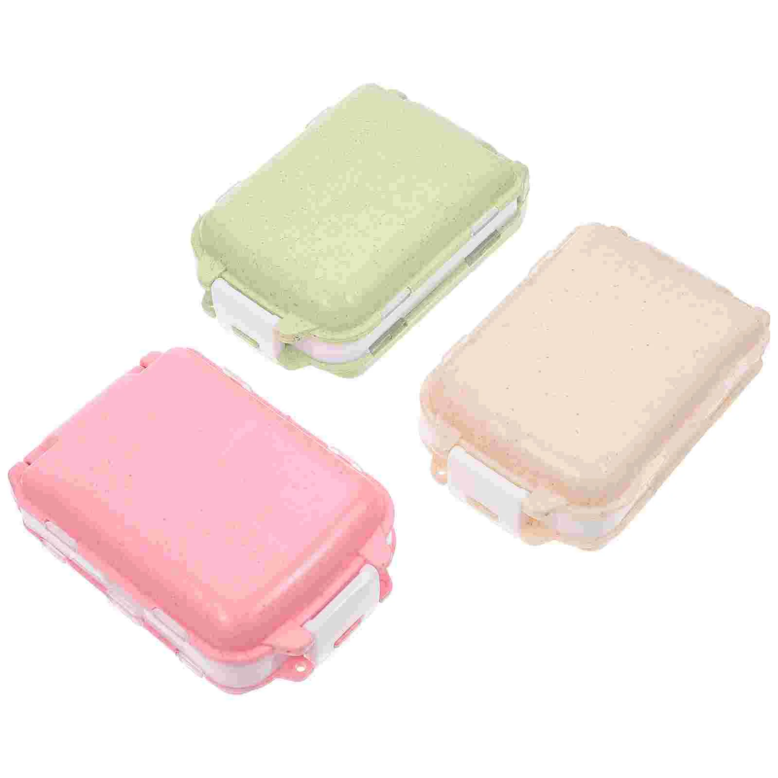 

3Pcs Premium Portable Useful Containers Storage Boxes Boxes Boxes