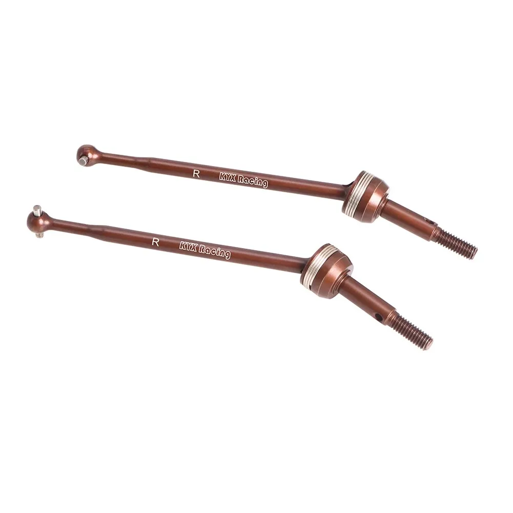 KYX сверхмощный стальной приводной вал CVD для TAMIYA 1/10 Hotshot II 2024 58737