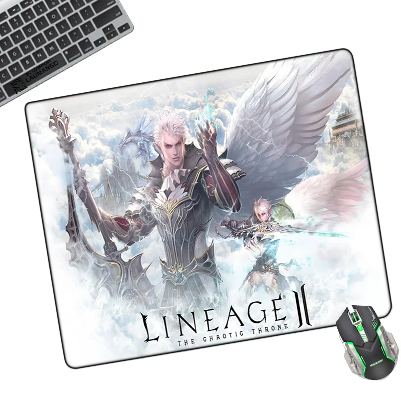 

Аксессуары для коврика для мыши Lineage2, коврик для клавиатуры, Настольная защита, мультяшный компьютерный резиновый коврик для мыши, ПК, игров...