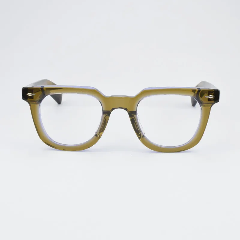 JMMLERX оправа для очков мужчин ретро дизайнерские ацетатные очки по рецепту