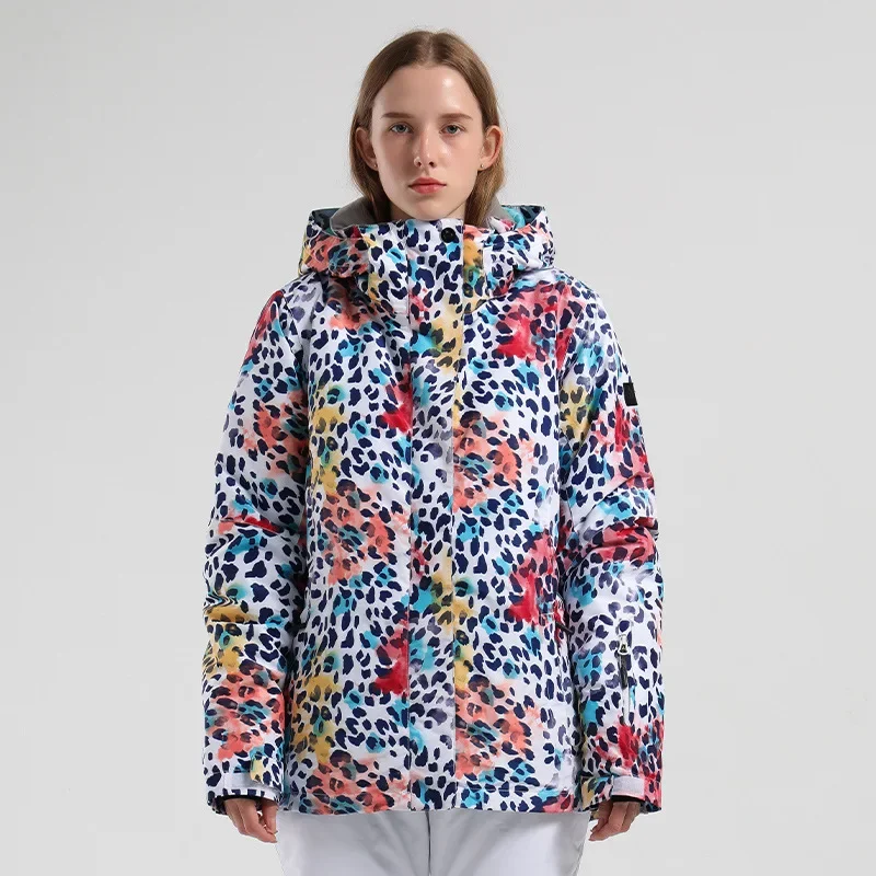 Женская водонепроницаемая куртка для сноуборда цвет в ассортименте