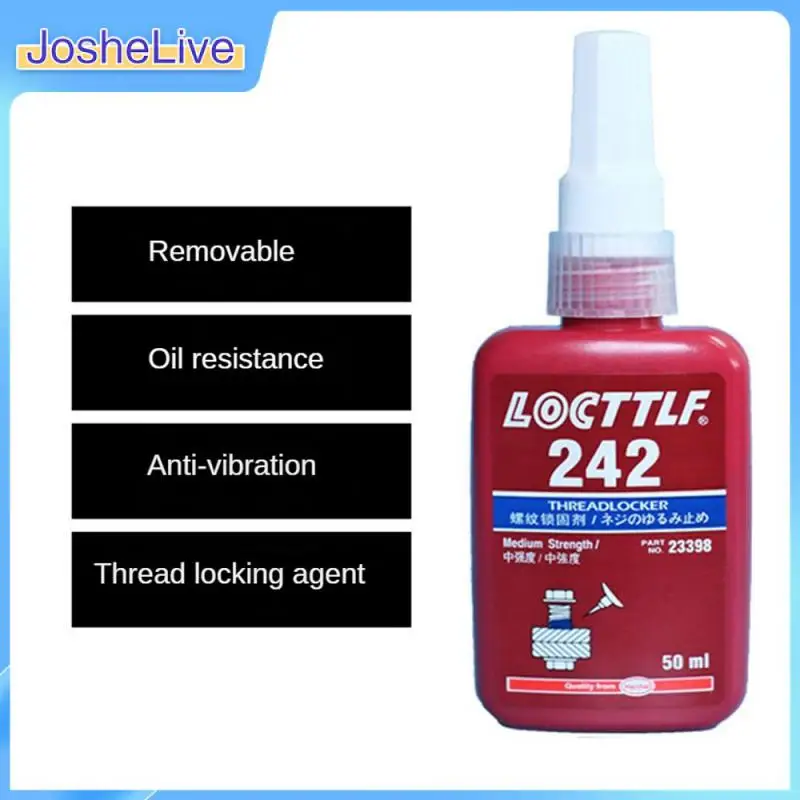 

Threaded Nuts Metal Locking Adhesive Anaerobic Adhesive Universal Screw Locking Agent Thread Seal Lock Glue Home Accessories 242