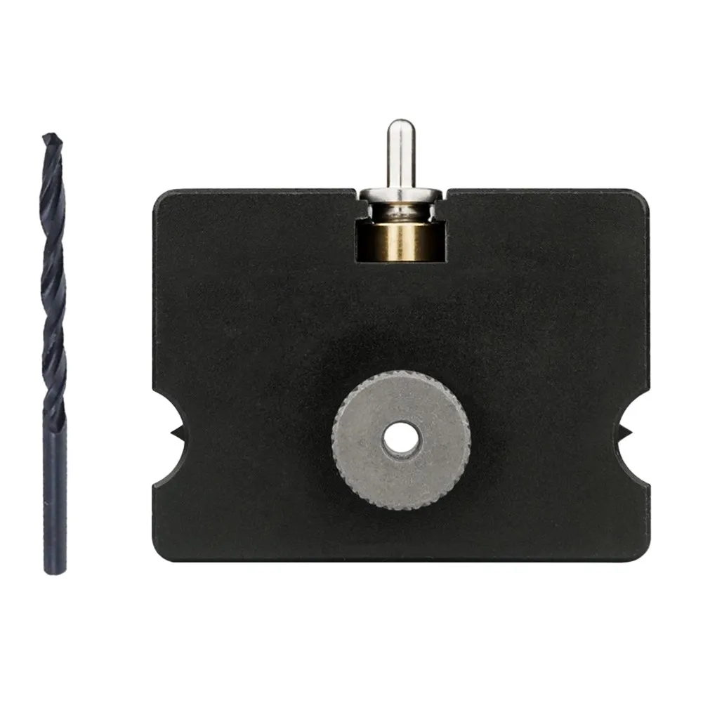 

Guide Dowel Jig Hole Punch Locator Hardware Tools Quick Connect Woodworking Connector 2 In 1 60*45mm Cabinet Jig