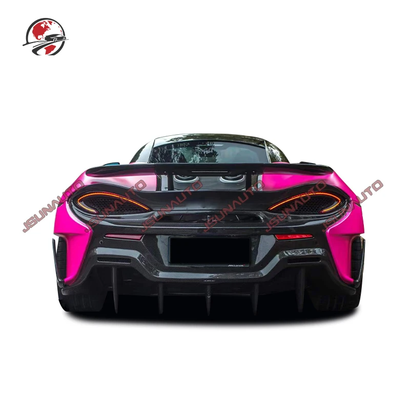 Задний бампер из углеродного волокна для Mclaren 540C 600lt карбоновый с задними