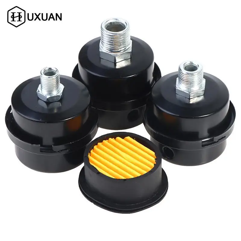 Parts Metal Air Compressor Intake Filter Noise Muffler Silencer 1/2'' 5/8