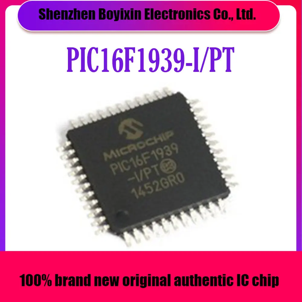 PIC16F1939-I/PT PIC16F1939-I PIC16F1939 PIC16F PIC16 PIC IC MCU Chip TQFP-44