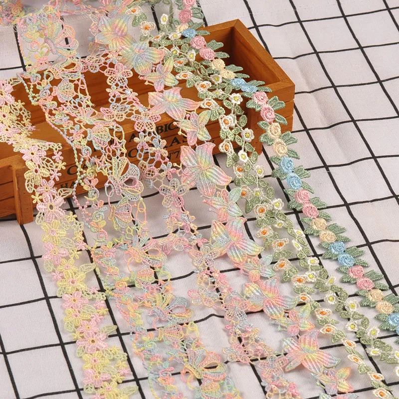 1 ярд 16-37 мм новая отделка кружево цветные бриллианты товары для рукоделия