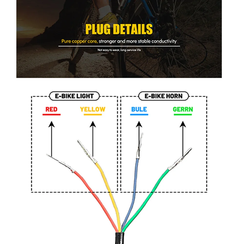 

DK226 Switch Light Horn Button For Scooter Electric Bicycle Smart Mountain Bike ATV Tricycle DIY Parts Handlebar UTV FEDLE