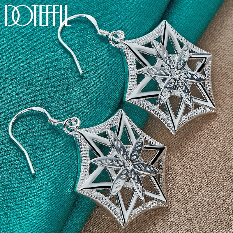 

Женские серьги-подвески из серебра 925 пробы