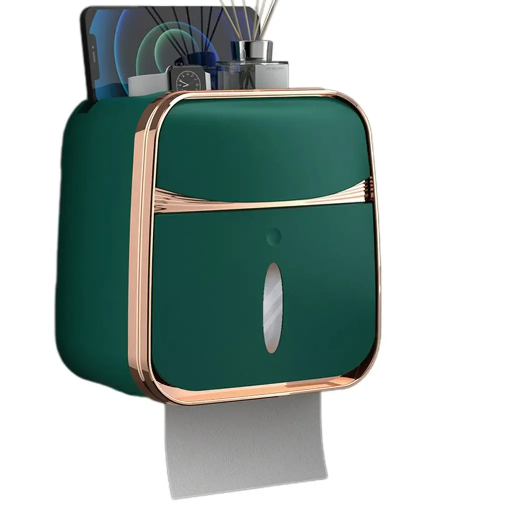 

Водонепроницаемый держатель для туалетной бумаги, пластиковый держатель для бумажных полотенец, настенный портативный держатель для туал...