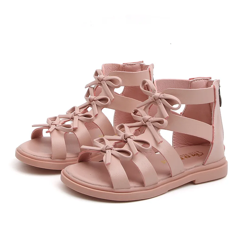 

Children Kids Summer Sandals Ankle Boots For Girls Baby School Fashion Princess Boots New 2020 1 2 3 6 8 10 12 Years old