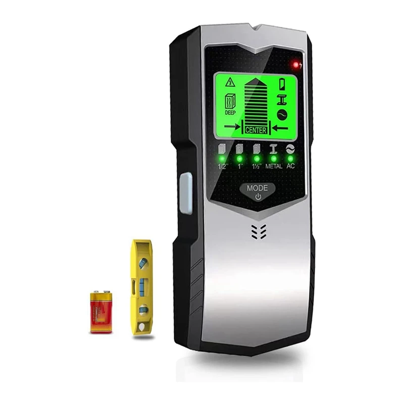 

1 Pcs Stud Finder Wall Scanner 5 In 1 Wall Stud Finder Scanner For Wall Wood AC Wire Metal Detector Joist Pipe