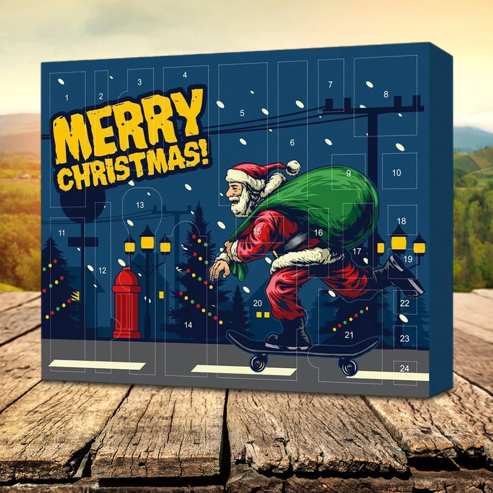 Рождественские наборы для выживания Адвент-календарь отпуска 24-дневный