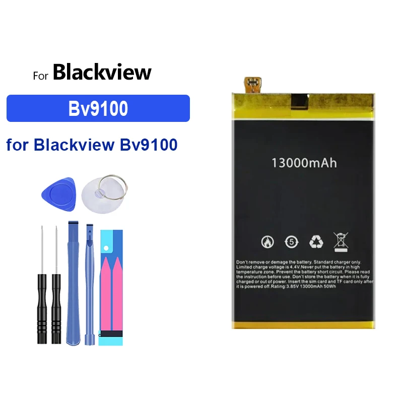 Сменный аккумулятор 13000 мАч для Blackview Bv9100