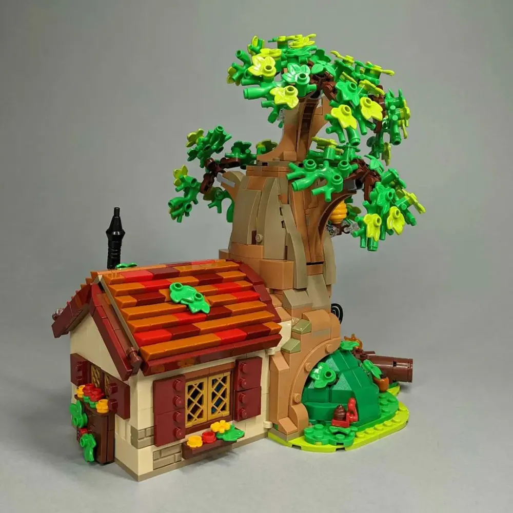 

Лидер продаж, Классическая модель Moc, Модульные строительные блоки, кирпичи, медведь, экшн-фигурки, Развивающие детские рождественские подарки, игрушки 21326