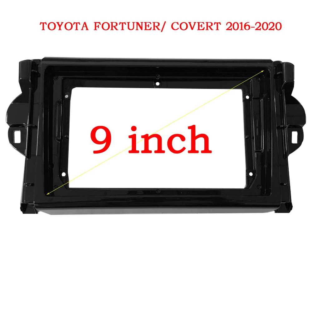 Рамка автомобильного радиоприемника для Toyota Fortuner SW4 2015-2020 9-дюймовая 2DIN стерео панель жгут проводов шнур питания адаптер кабеля Canbus (art.: 3920cbd4d2db3) - 3920cbd4d2db3
