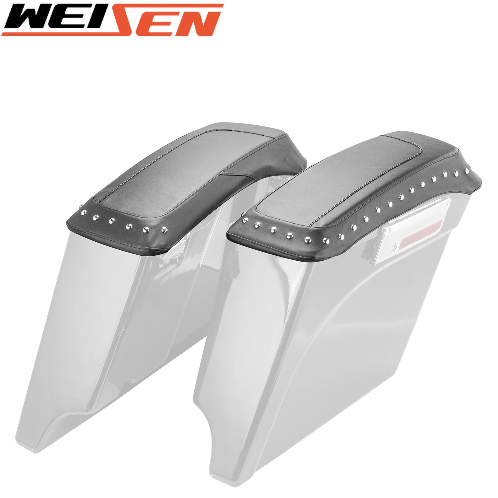 Чехлы для мотоциклетных сумок водонепроницаемые чехлы с заклепками от дождя и