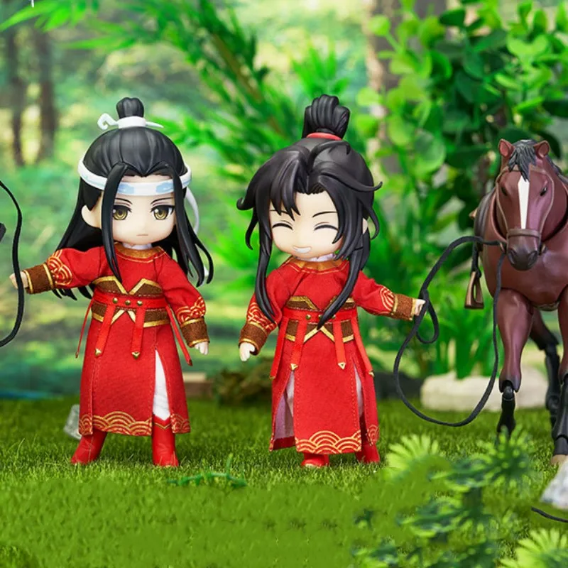

Фигурки героев аниме Mo Dao Zu Shi, фигурки Wei Wuxian Lan Wangji, фигурки кукол, фигурки Qishan Night-hunt Ver, ПВХ фигурки, игрушки в подарок