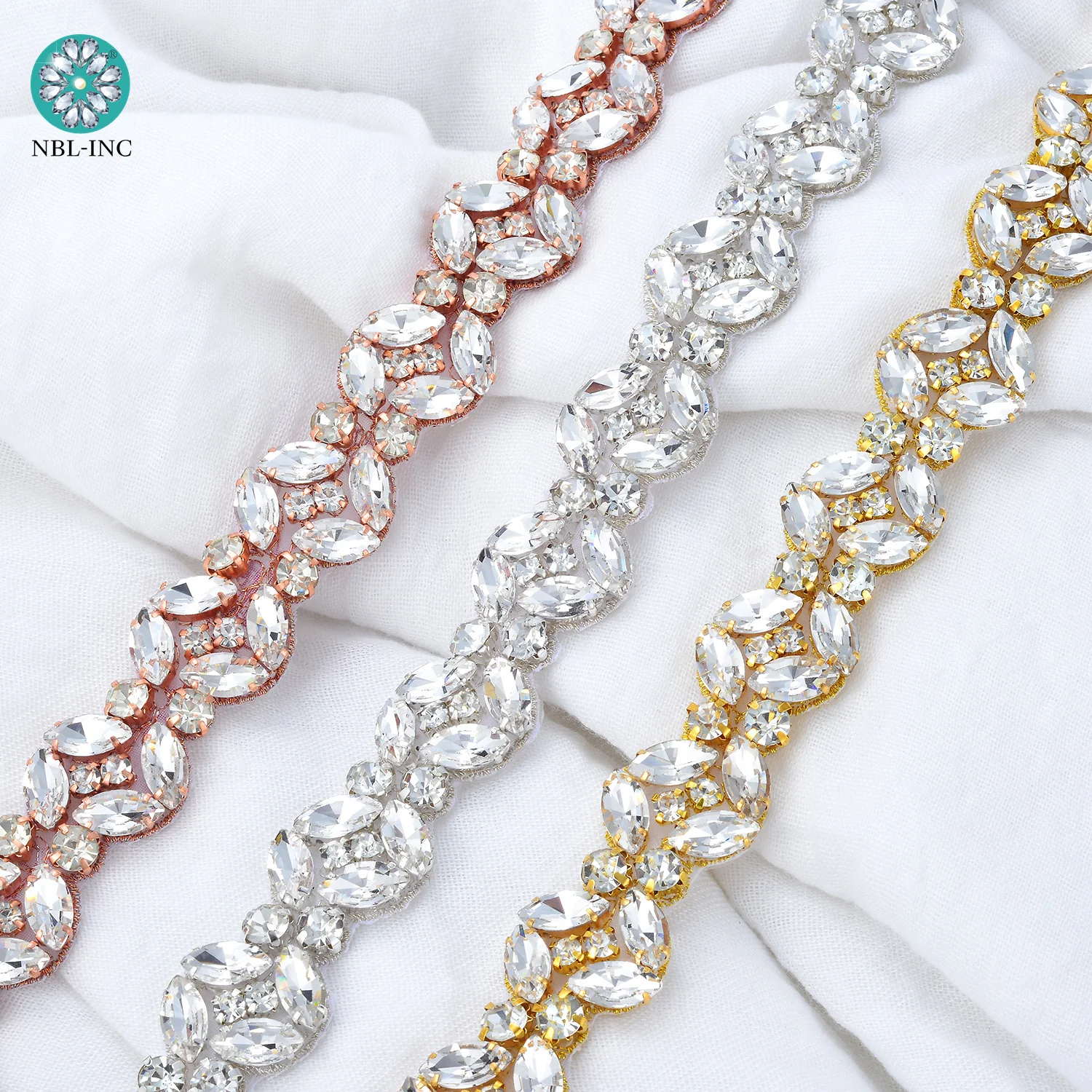 

(10 ярдов) оптовая продажа, ручная работа, Серебряные Кристаллы Стразы, аппликация, отделка, золото, Приклеивание утюгом для свадебного платья WDD1248