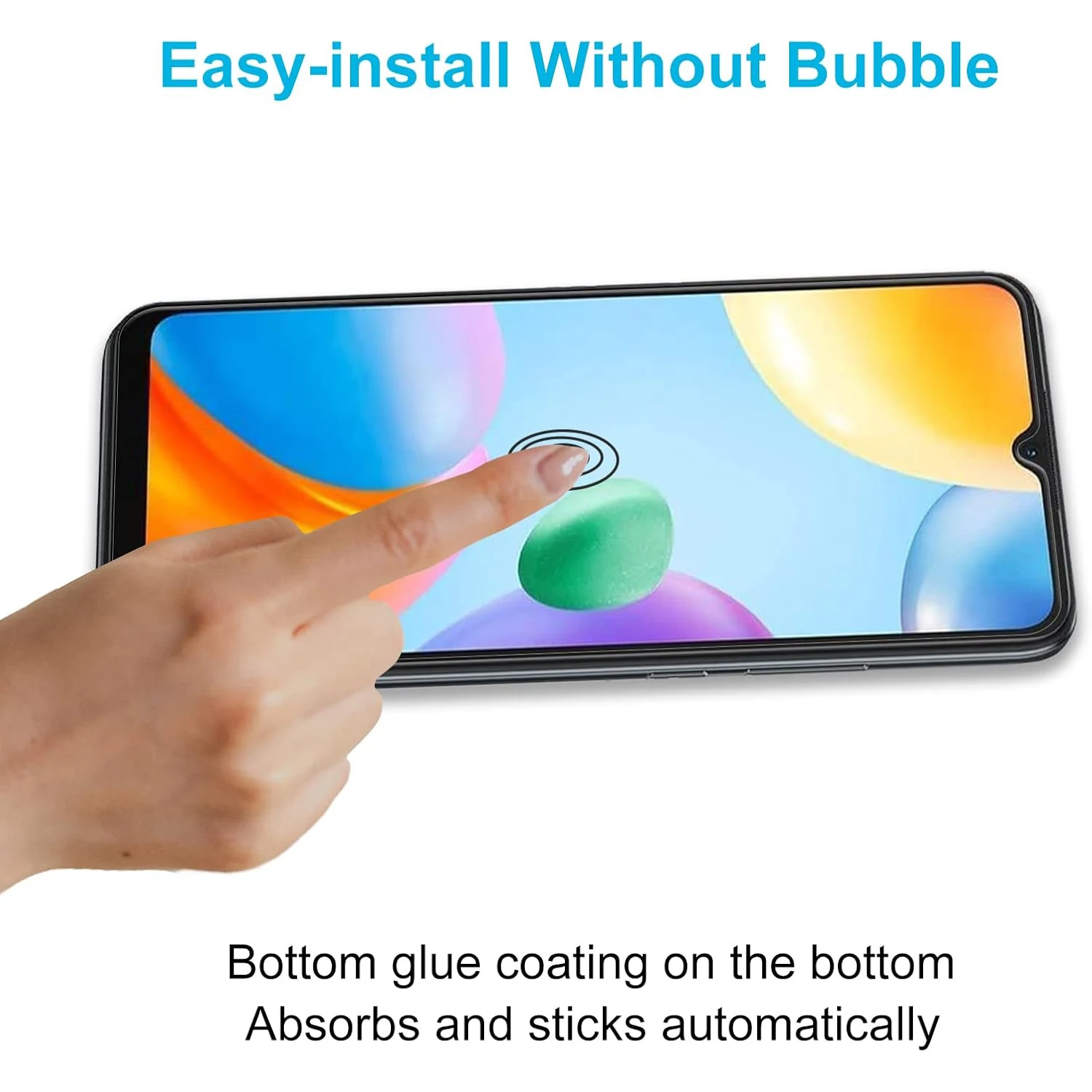 2/4 шт. закаленное стекло для Xiaomi Redmi 10C Защитная стеклянная пленка экрана