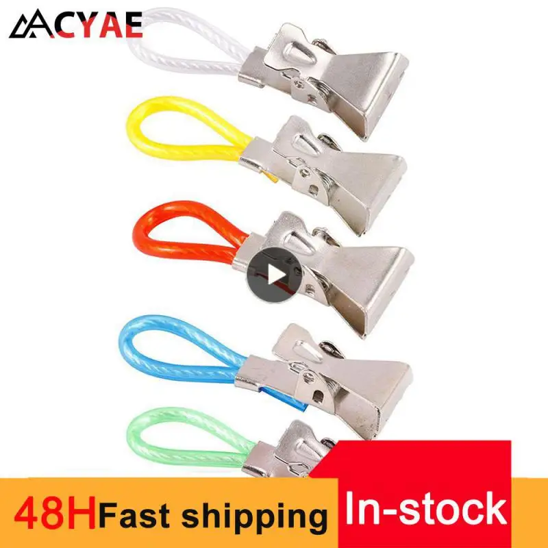 

2/4/6PCS Pegs Household Clothes Pegs Tea Towel Hanging Clips Clip On Hooks Loops Hand Towel Hangers Kitchen Bathroom Rack