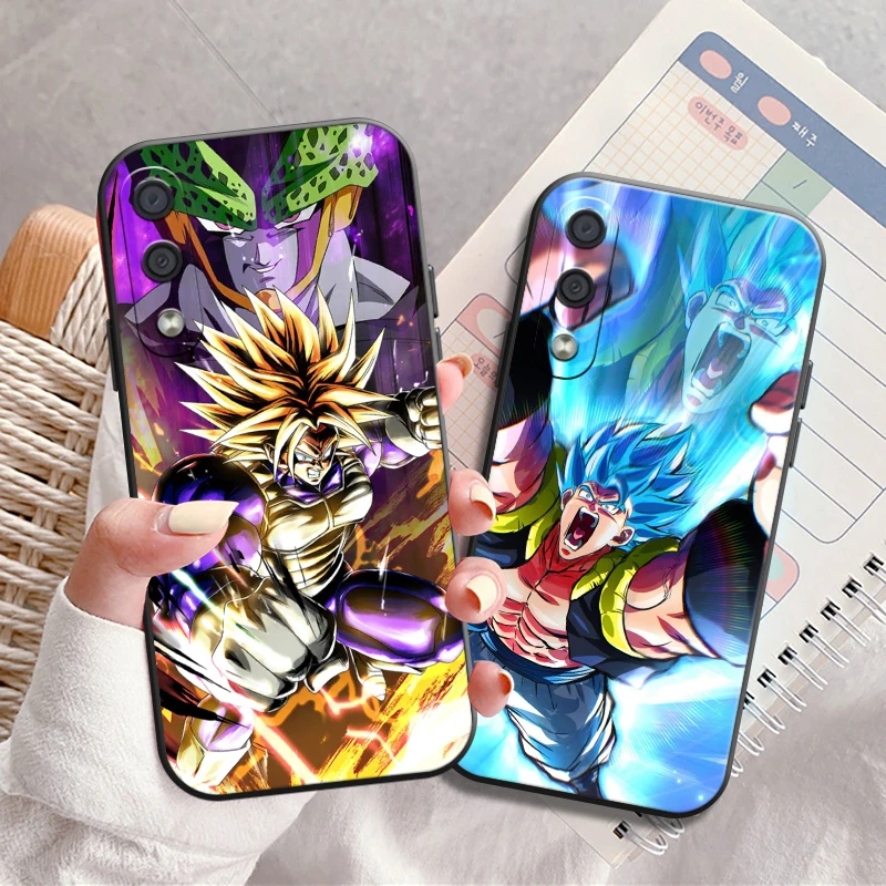 

Чехол для телефона с рисунком из аниме «Драконий жемчуг» для Samsung Galaxy A32 4G 5G A51 4G 5G A71 4G 5G A72 4G 5G, черный силиконовый чехол из жидкого силикона