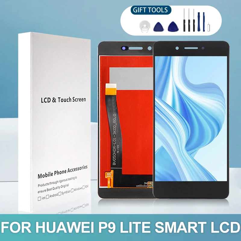 1 шт., 5,0 дюйма, наслаждайтесь 6S дисплеем для Huawei P9 Lite, умный ЖК-дисплей, сенсорный экран, дигитайзер, искусственная фотография, в сборе с инструментами