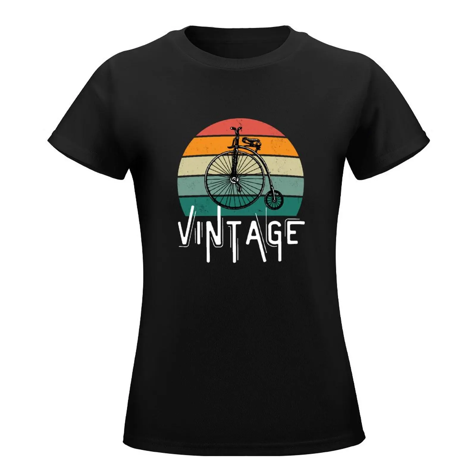 Vibtage Cycle - футболка Reyhand Tandem с животным принтом черные летние топы футболки для