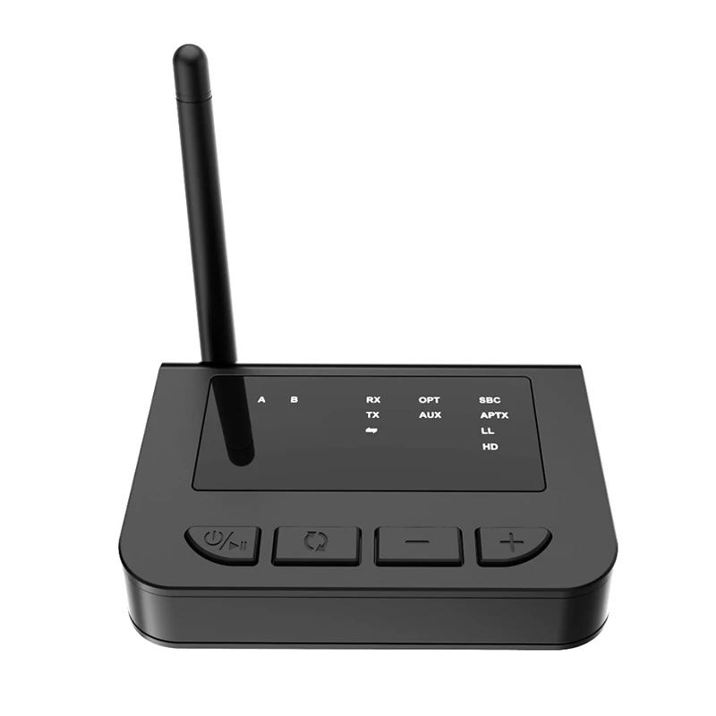 

3.5Mm Jack 80M Long Range Wireless Aptx Hd Bluetooth 5.0 AUX Audio Music Transmitter Receiver Adapter For Car TV RCA