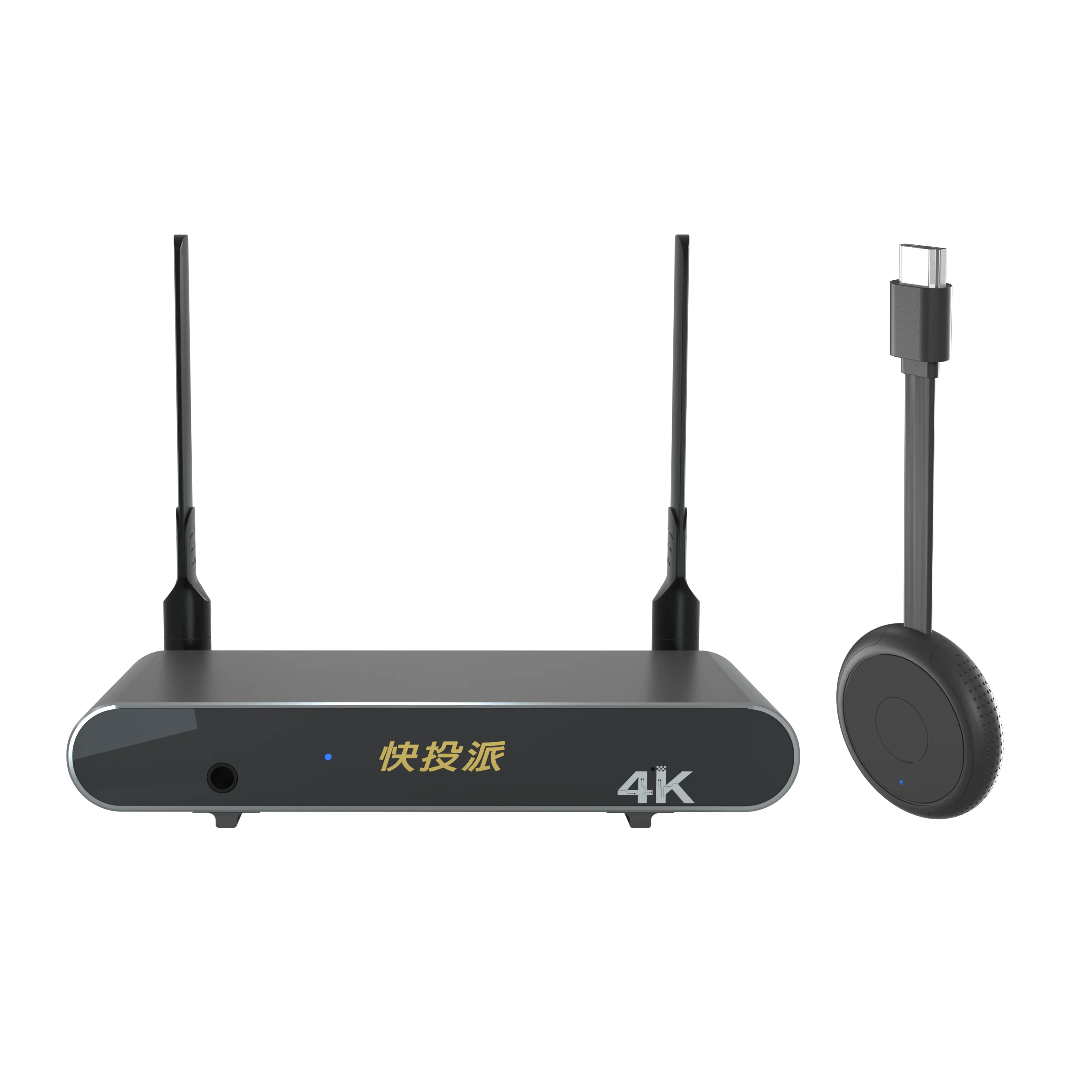 

Office smart 4K wireless display box one-to-one transceiver