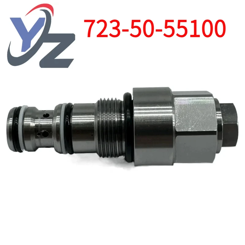 723-50-55100 Переливной клапан экскаватора PC120-6 Главный предохранительный для Komatsu