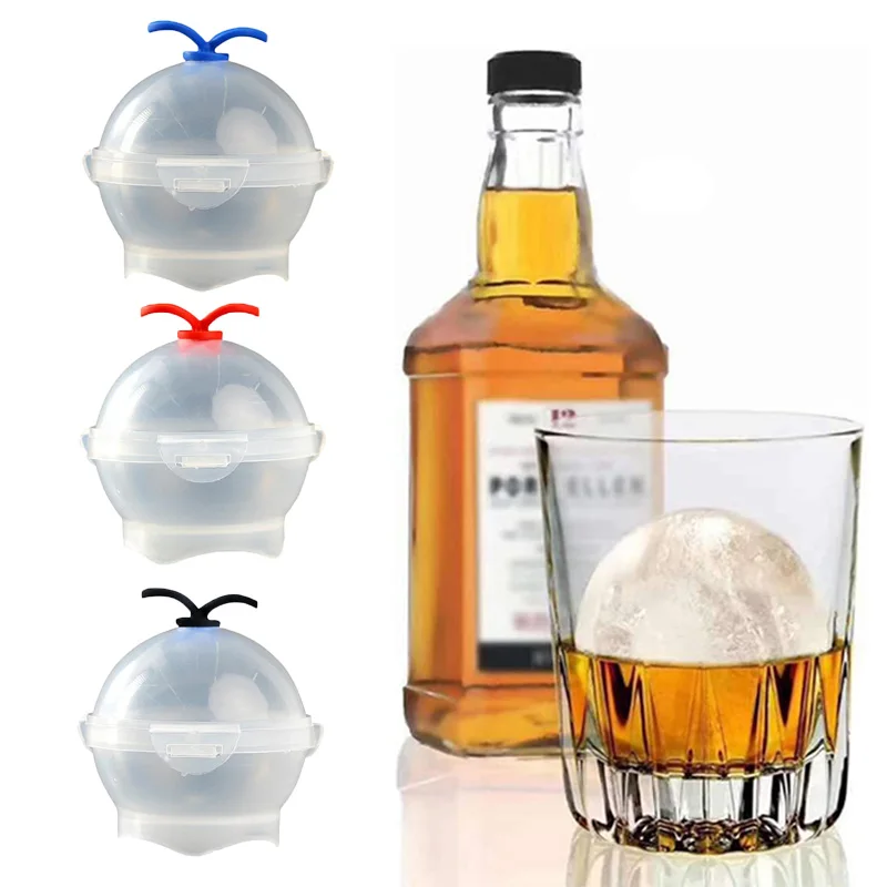 

Ice Hockey Ice Box Molds Ice Ball Maker Round Ice Cream Icecube Maker Mold DIY Whiskey Cocktail Make Tool For Home Bar Party