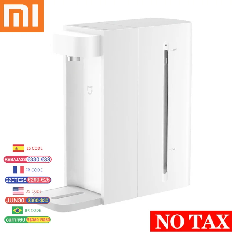 

Оригинальный новый мгновенный дозатор горячей воды Xiaomi C1 Для дома и офиса умный мгновенный дозатор горячей питьевой воды 2,5 л быстрый нагре...