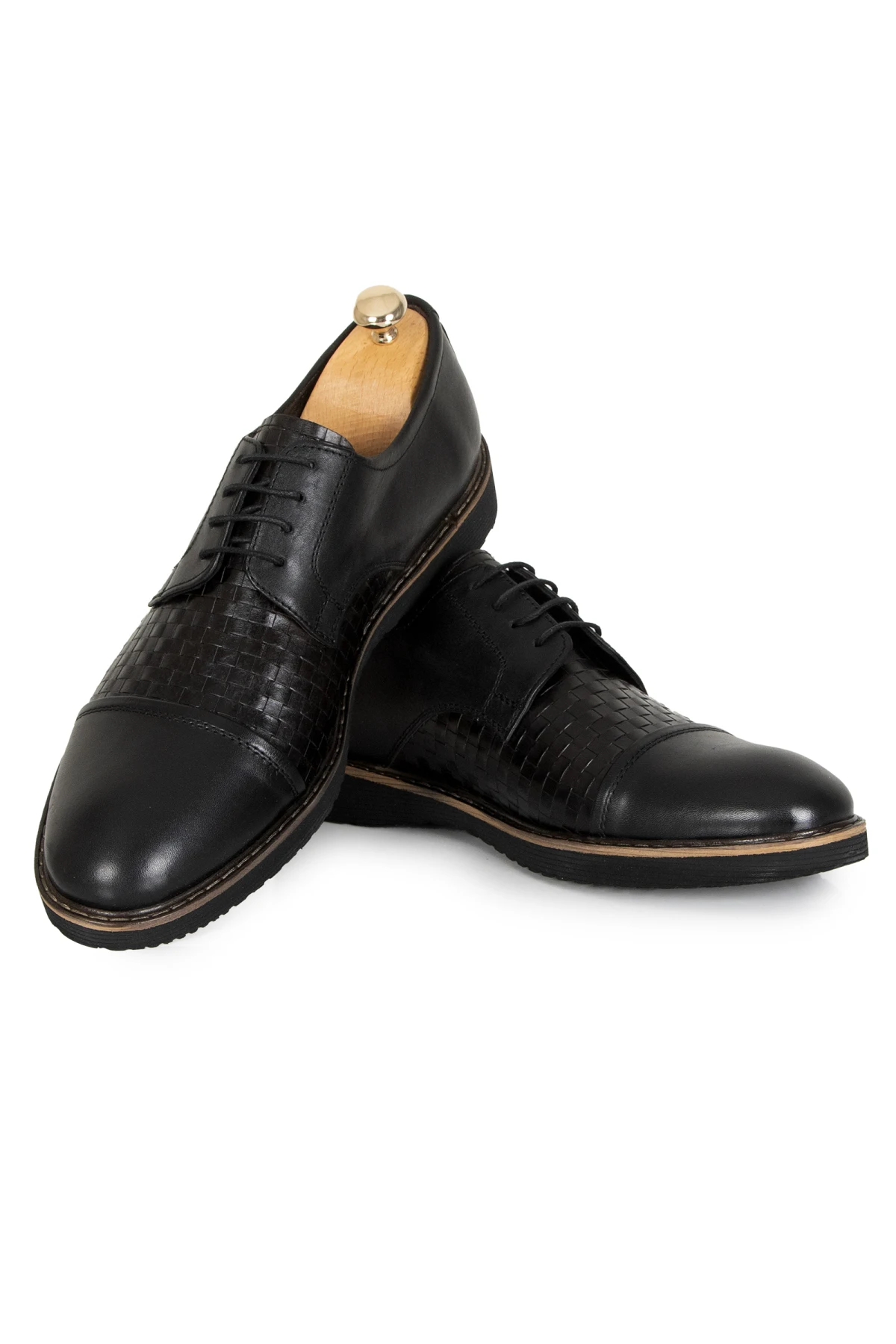 

DeepSEA square patterned lace-up shoes 2206489