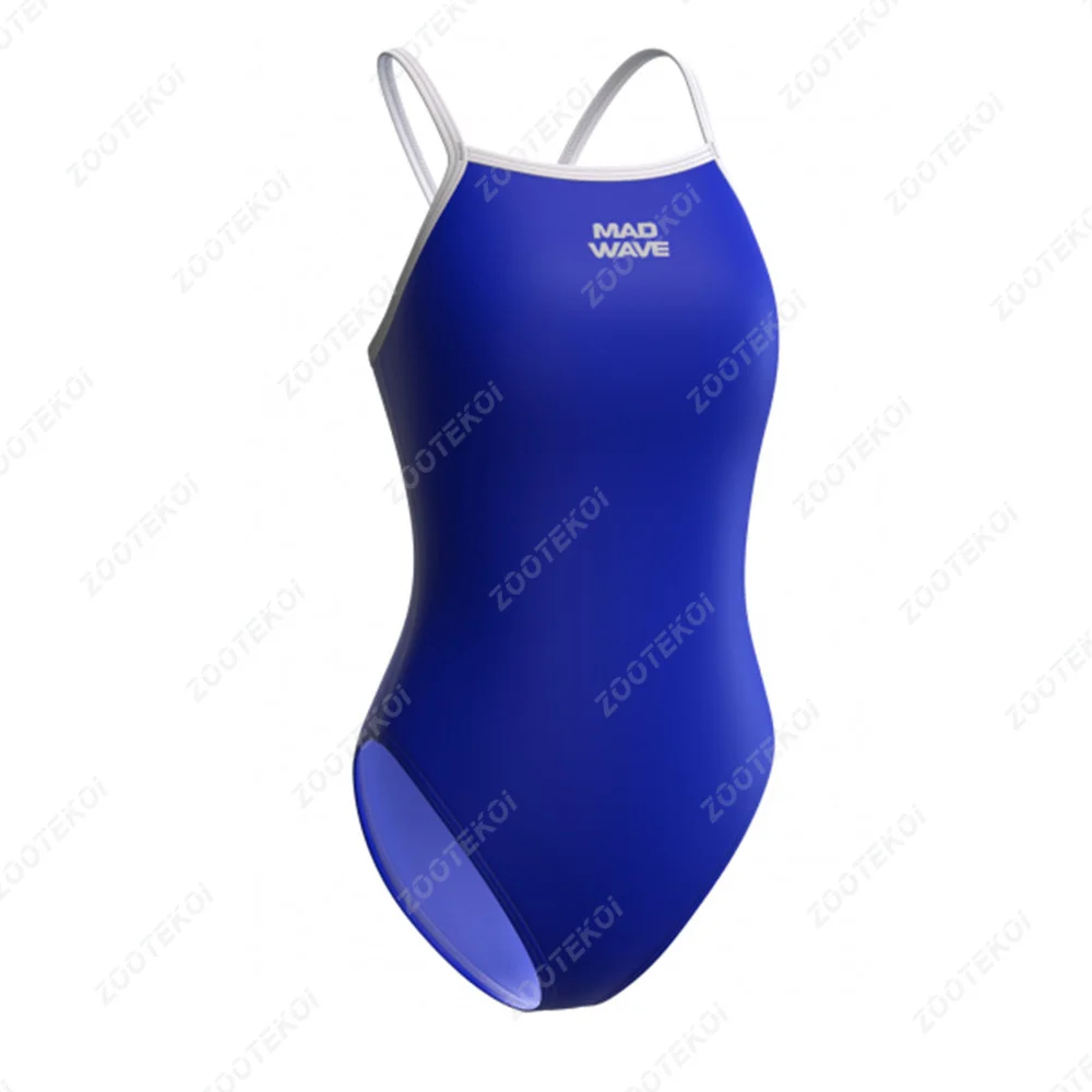Madwave Sexy Sports Swimsuit Sexy Back One-piece Swimsuit Racerback Functional Training Swimsuit Bodysuit Open Water Swimming