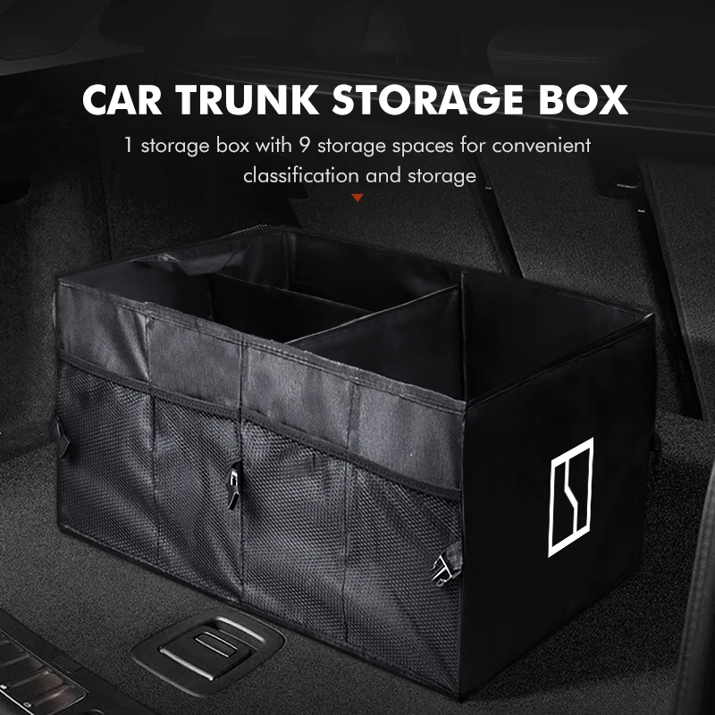 Складная изоляционная коробка для заднего багажника автомобиля сумка хранения
