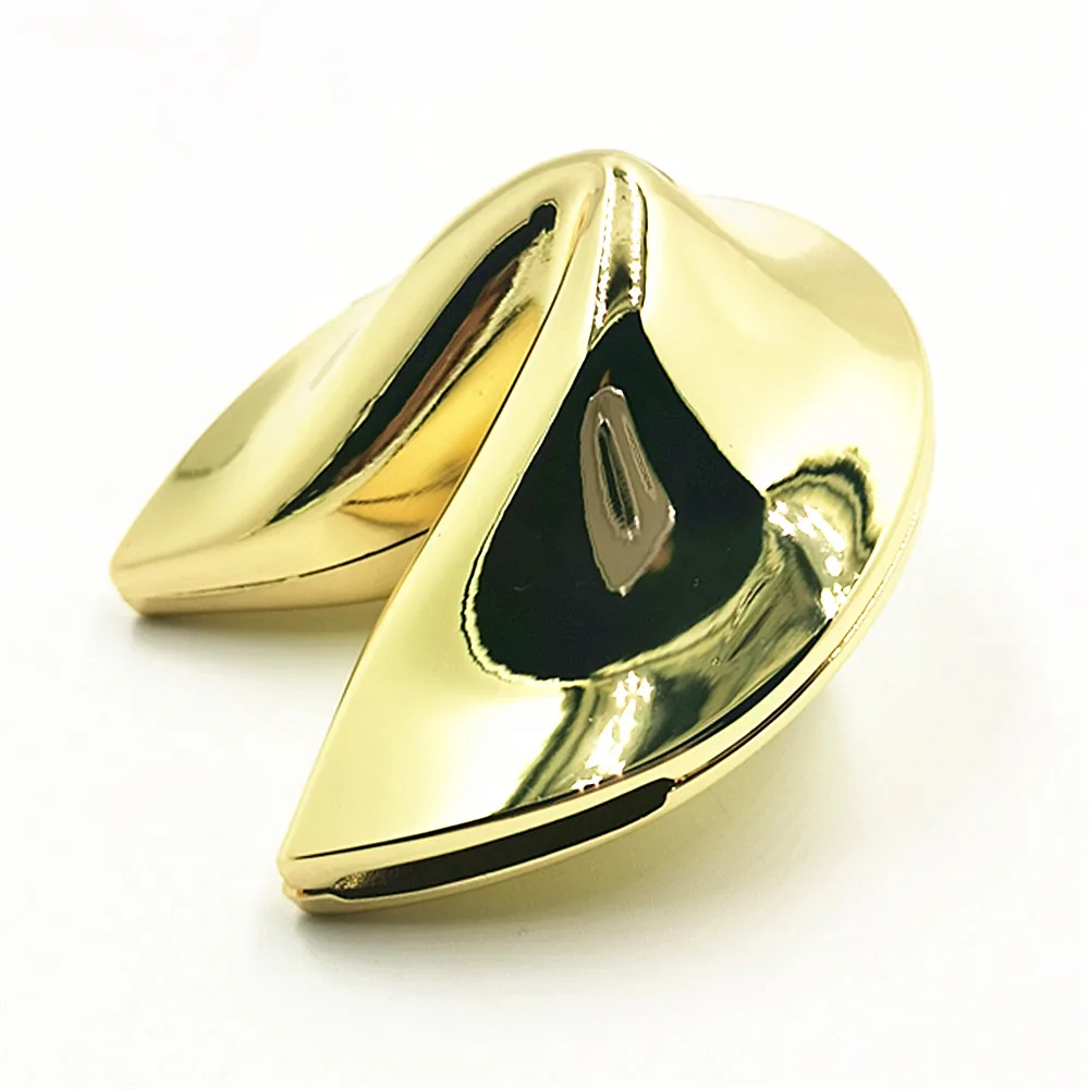 

Металлическая коробка для печенья на удачу Ya.x с персонализированным бумажным сообщением о Фортуне печенье внутри, идеальная свадьба, сваде...