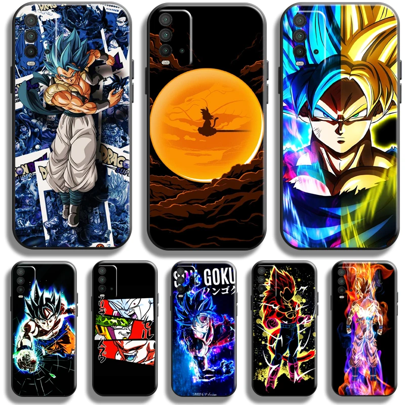 

Anime Dragon Ball Goku For Xiaomi Redmi 10 9 9T 9A 9C 8 8A Redmi Note 10 10S 9 9T 9S 5G 8 8T 7 PRO Phone Case Back Funda Soft