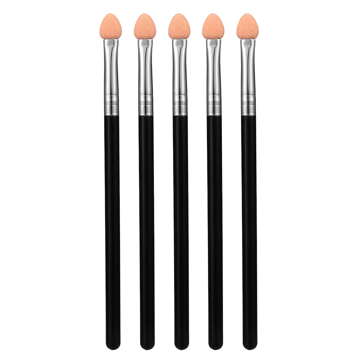 

5pcs Dual Color Premium Quality Durable Eye Makeup Applicator Eyeshadow Brushes for Women