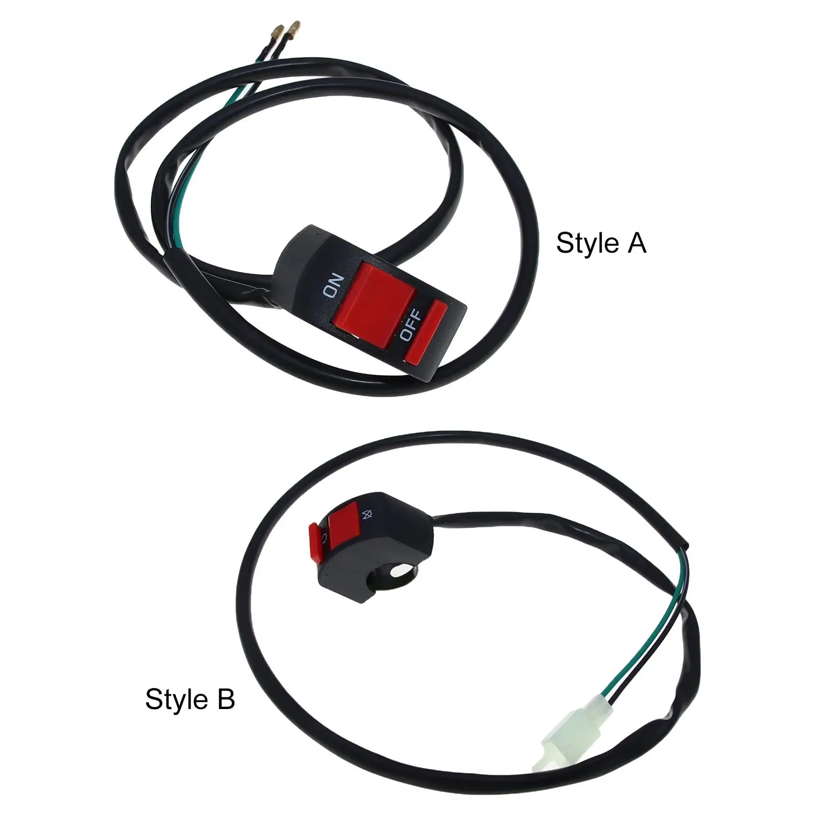 

Motorcycle Handlebar Push Switch On Off 22mm Replacement Wide Applications