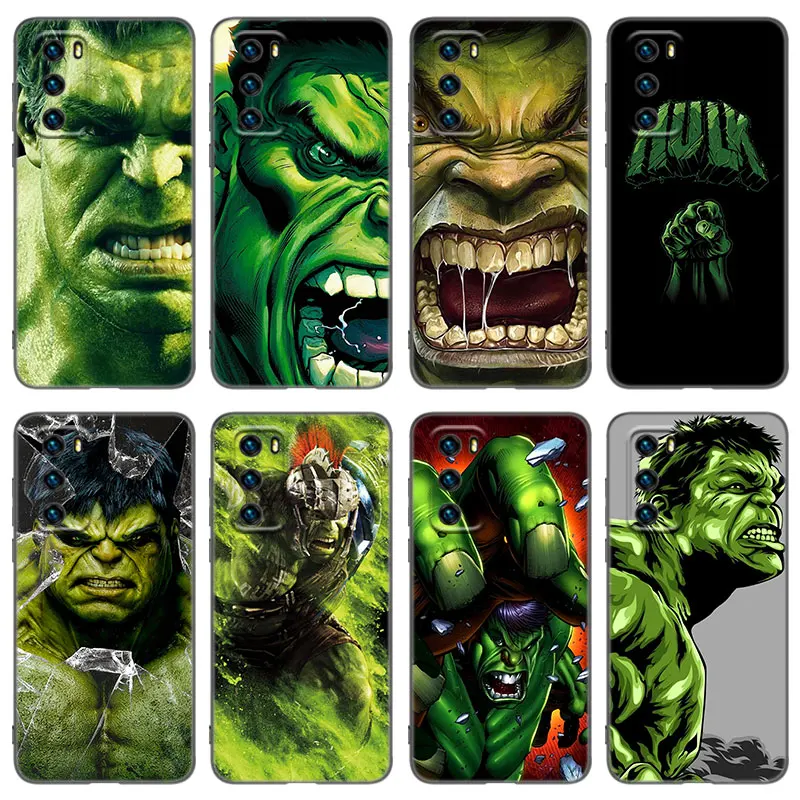 Чехол для телефона Hero Green Big Man Hulk Huawei P20 P30 P40 P50 P Smart Z S Pro P8 P9 P10 Lite 5G E 2017 2018 2019 2020 2021 |