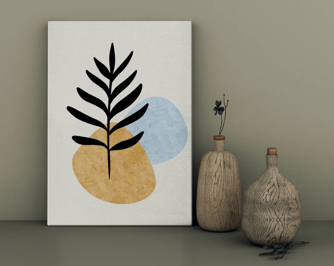 

BK Home Minimalist Style Design Canvas Table 30x50cm-2