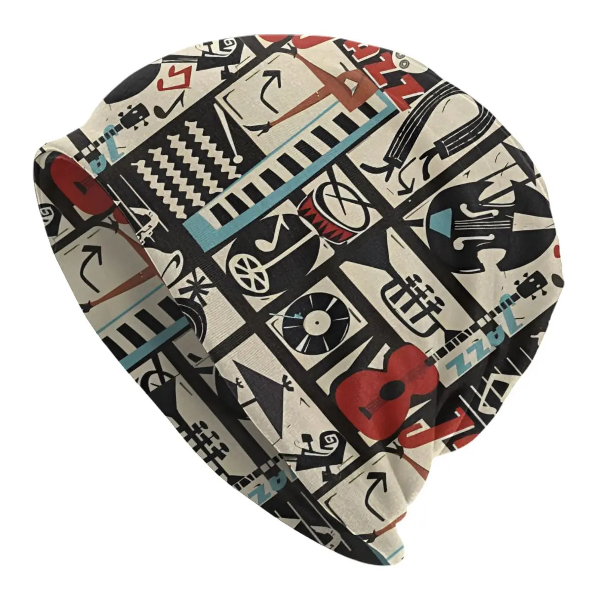 Шапочка головные уборы мужские женские тонкие шапочки шапка Джаз ритм Осенняя
