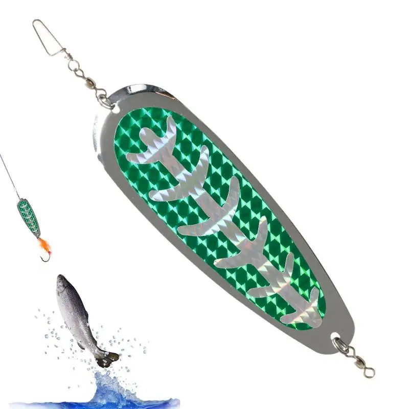 

Spoon Lure Hard And Luminous Lures Fishing Spoons Fishing Lures Spoon Bait Shock Resistance Durable Fishing Spoons With Glitter